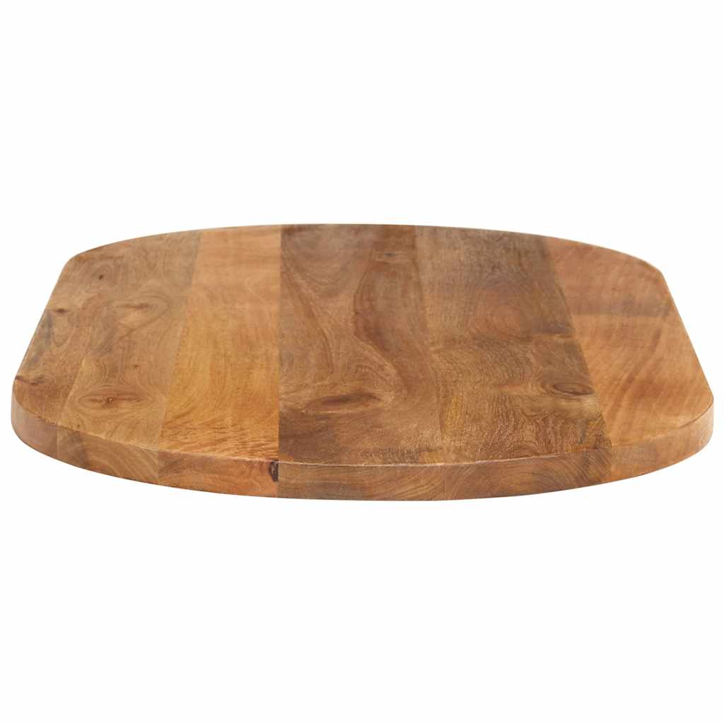 Dessus de table 140x60x2,5 cm ovale bois massif de manguier - XIOS