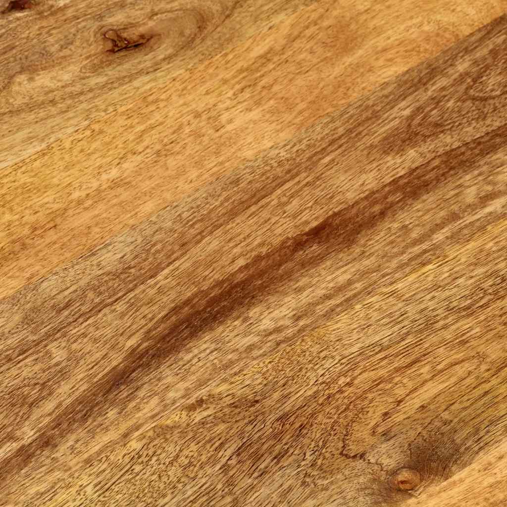 Dessus de table 140x60x2,5 cm ovale bois massif de manguier - XIOS