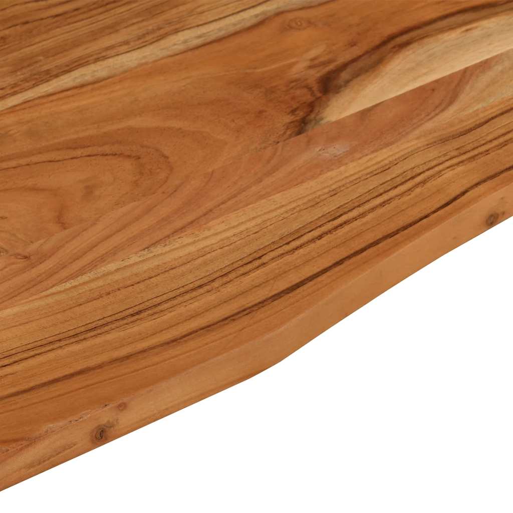 Dessus de bureau 110x50x2,5 cm rectangulaire bois massif acacia - XIOS