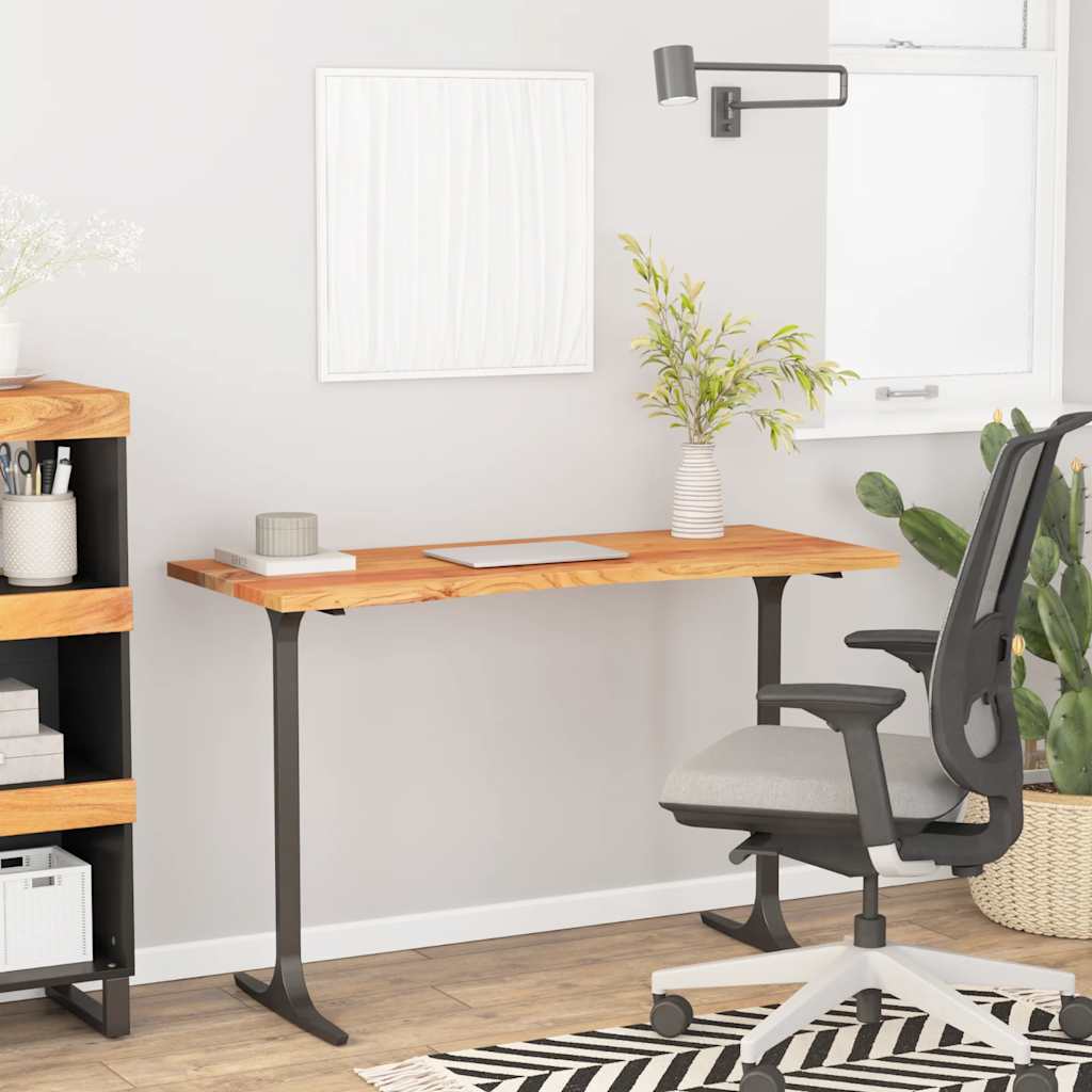 Dessus de bureau 110x50x2,5 cm rectangulaire bois massif acacia - XIOS