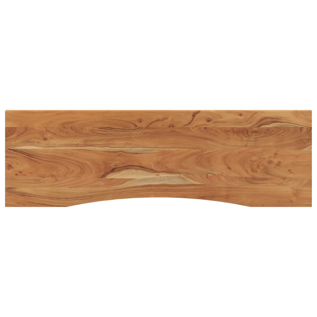 Dessus de bureau 160x50x2,5 cm rectangulaire bois massif acacia - XIOS