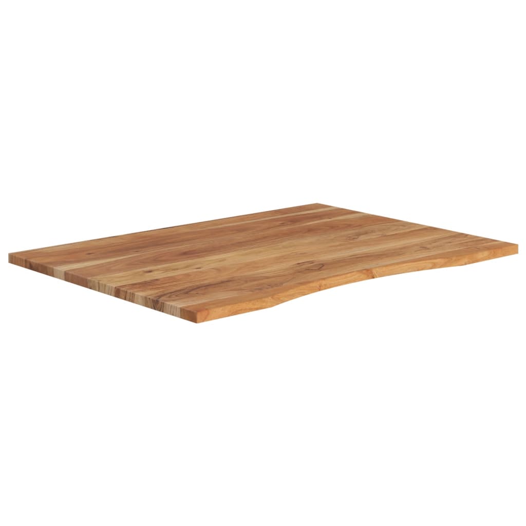 Dessus de bureau 110x80x2,5 cm rectangulaire bois massif acacia - XIOS