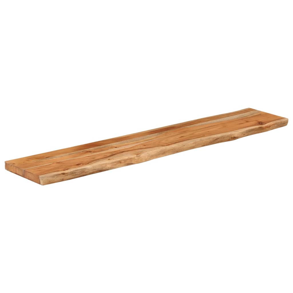 Dessus de table 140x30x2,5 cm rectangulaire bois massif acacia - XIOS