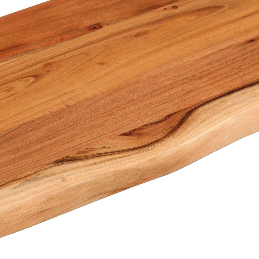 Dessus de table 120x40x2,5 cm rectangulaire bois massif acacia - XIOS