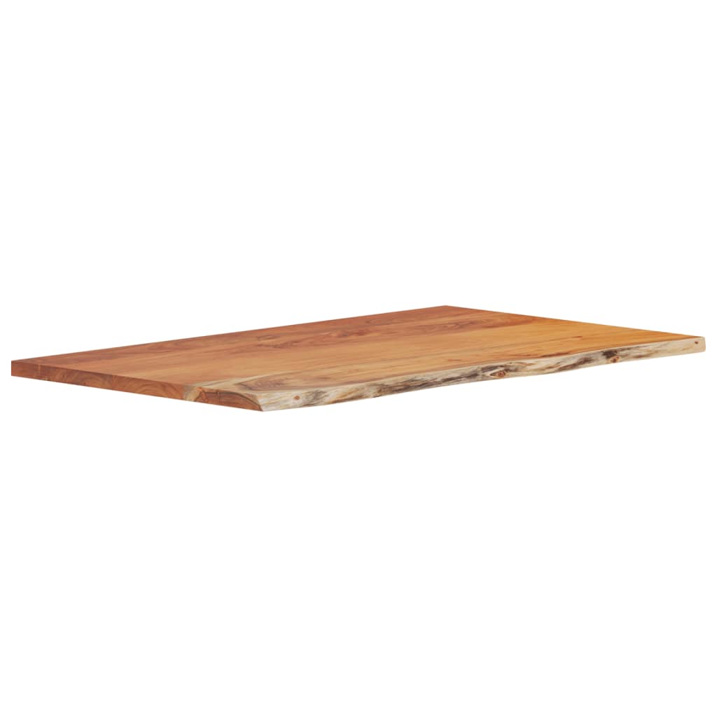 Comptoir de salle de bain 110x60x2,5 cm rectangulaire acacia - XIOS