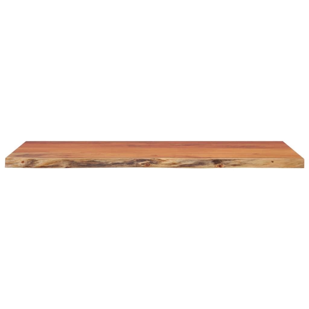 Comptoir de salle de bain 120x60x2,5 cm rectangulaire acacia - XIOS