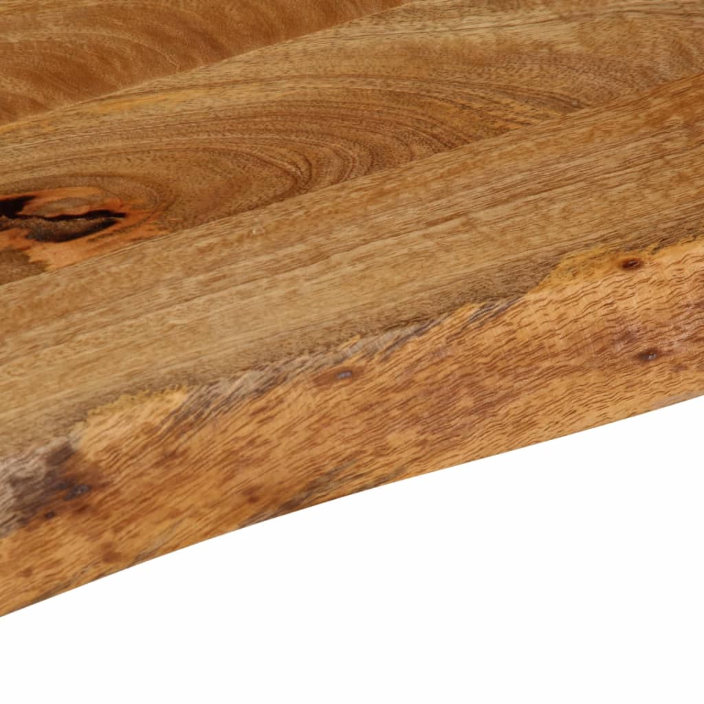 Dessus de table à bord vivant 160x40x3,8cm bois massif manguier - XIOS