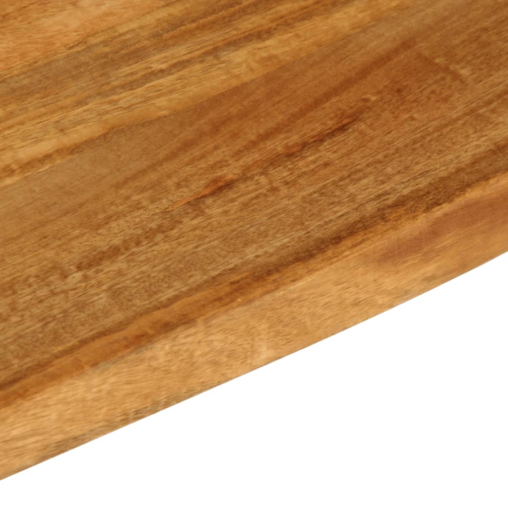 Dessus de table à bord vivant 80x30x2,5 cm bois massif manguier - XIOS