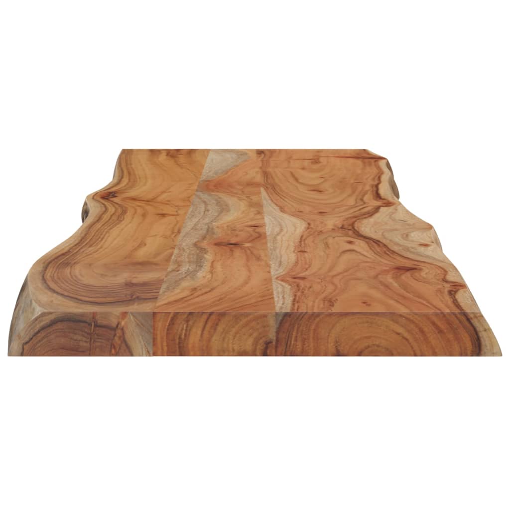 Dessus de table 110x40x2,5 cm rectangulaire bois massif acacia - XIOS