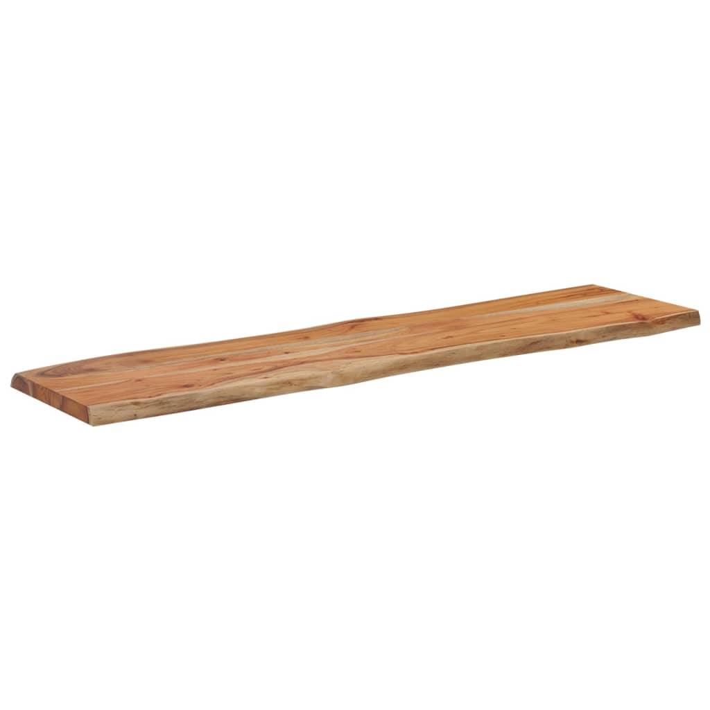 Dessus de table 140x40x2,5 cm rectangulaire bois massif acacia - XIOS