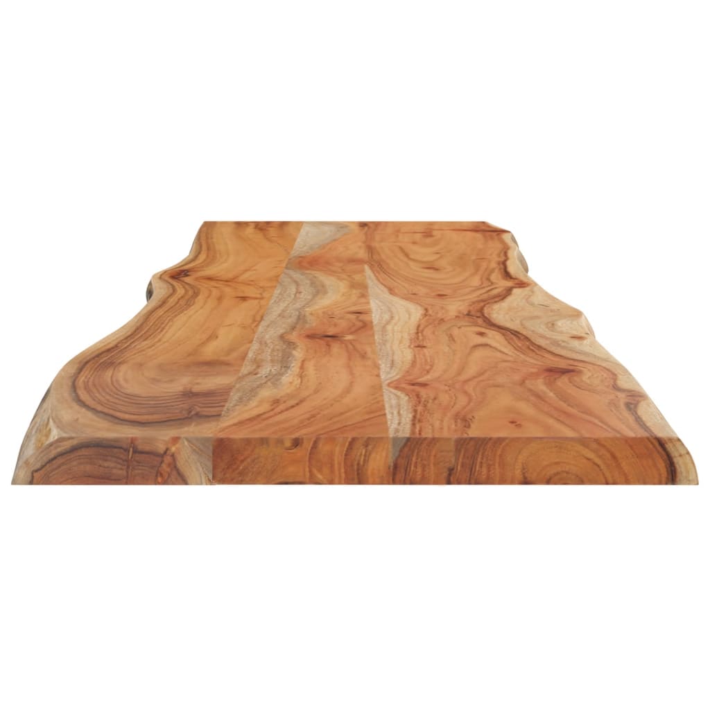 Dessus de table 160x40x2,5 cm rectangulaire bois massif acacia - XIOS