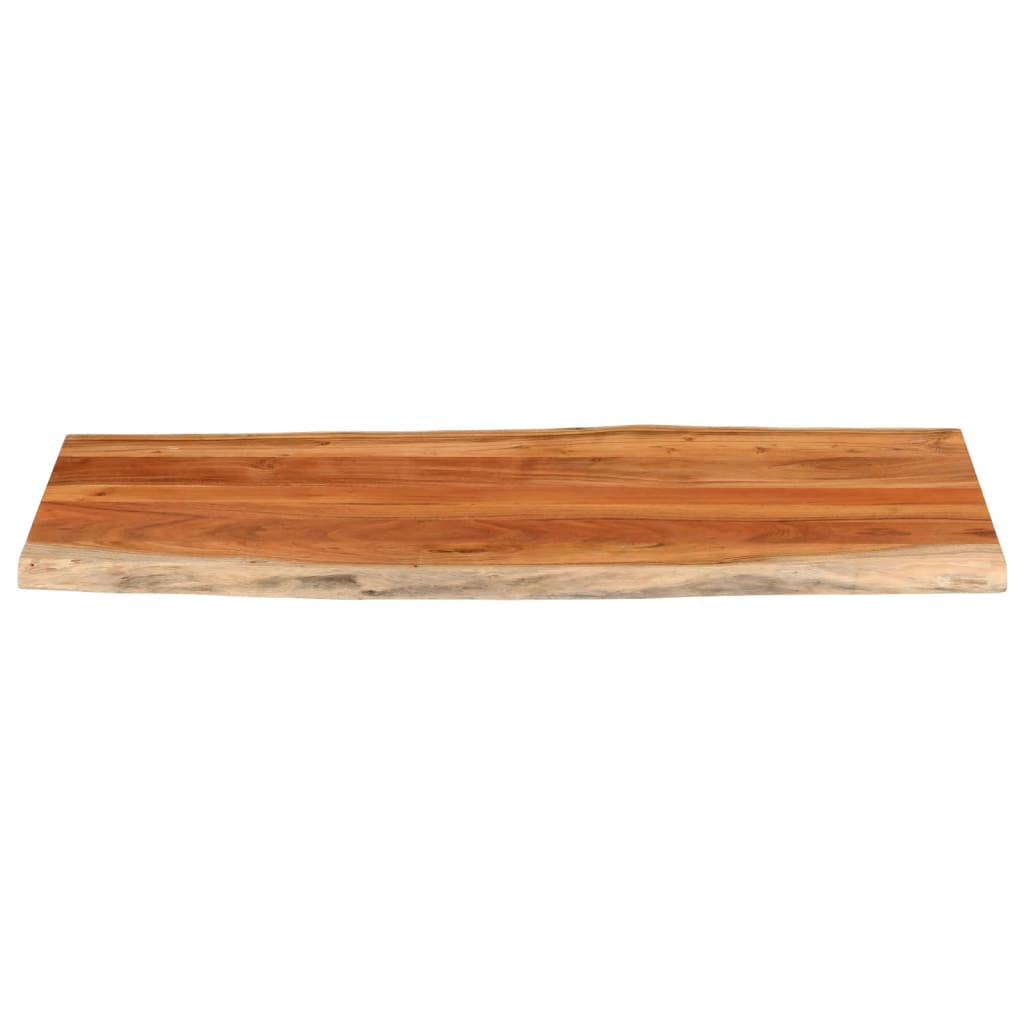 Dessus de table 140x60x2,5cm rectangulaire bois massif d'acacia - XIOS