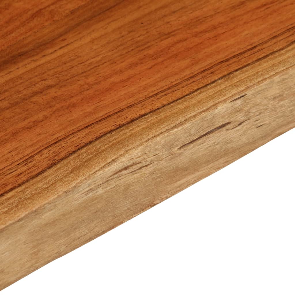 Dessus de table 60x40x3,8 cm rectangulaire bois massif d'acacia - XIOS