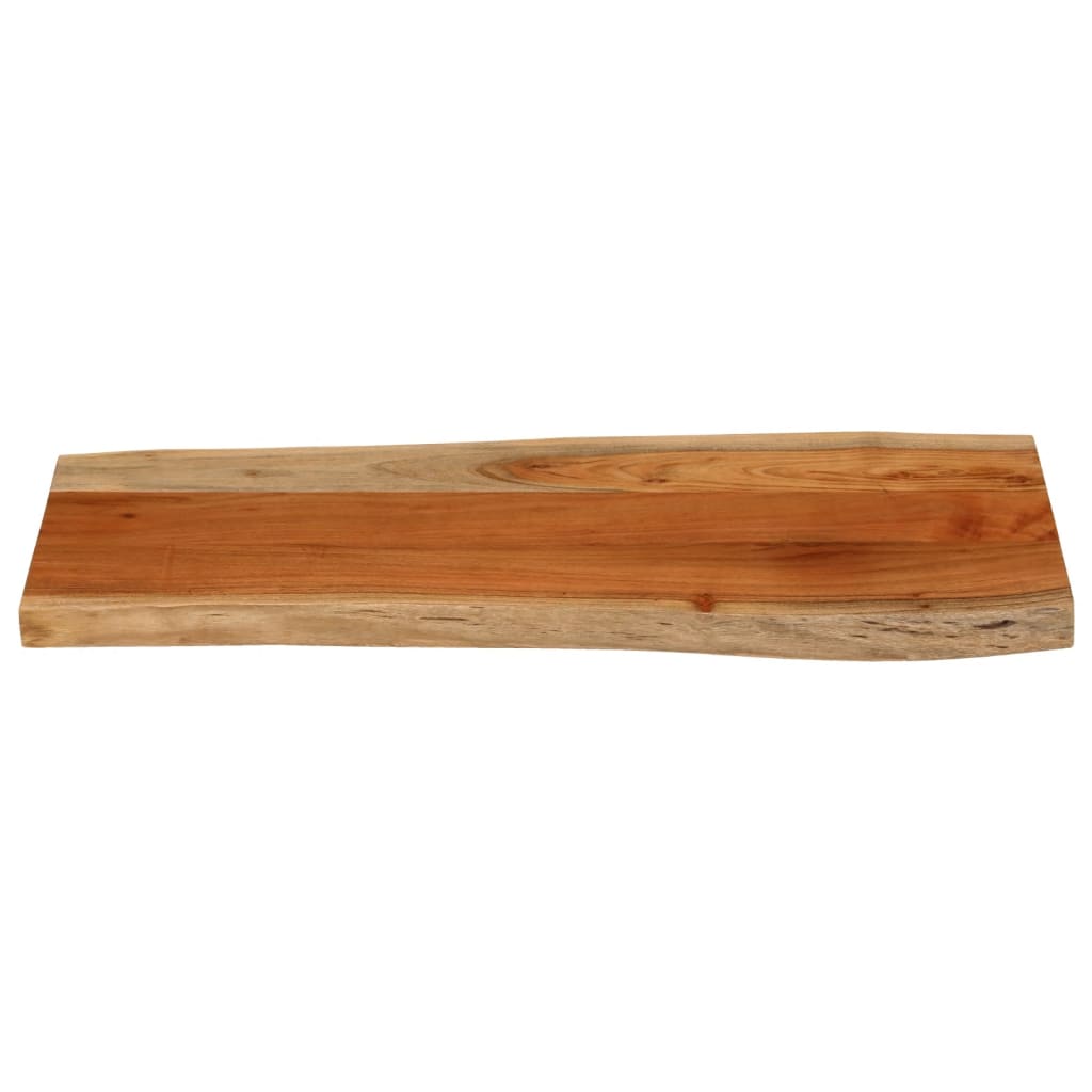 Dessus de table 80x40x3,8 cm rectangulaire bois massif acacia - XIOS
