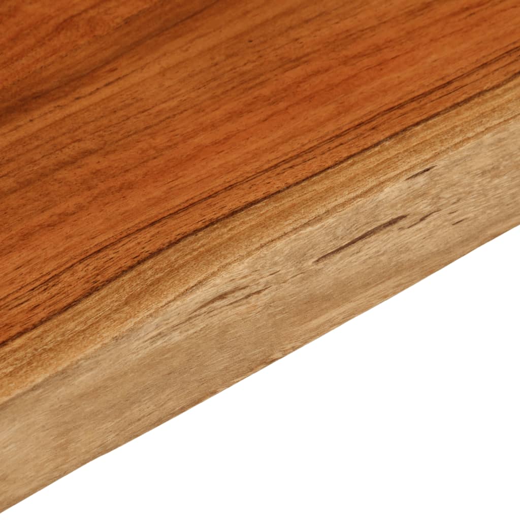 Dessus de table 90x40x3,8 cm rectangulaire bois massif acacia - XIOS