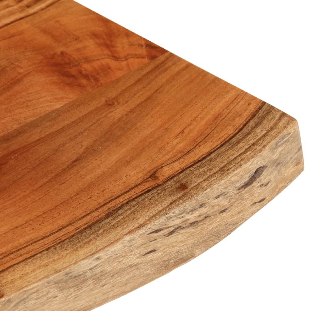 Dessus de table 90x40x3,8 cm rectangulaire bois massif acacia - XIOS