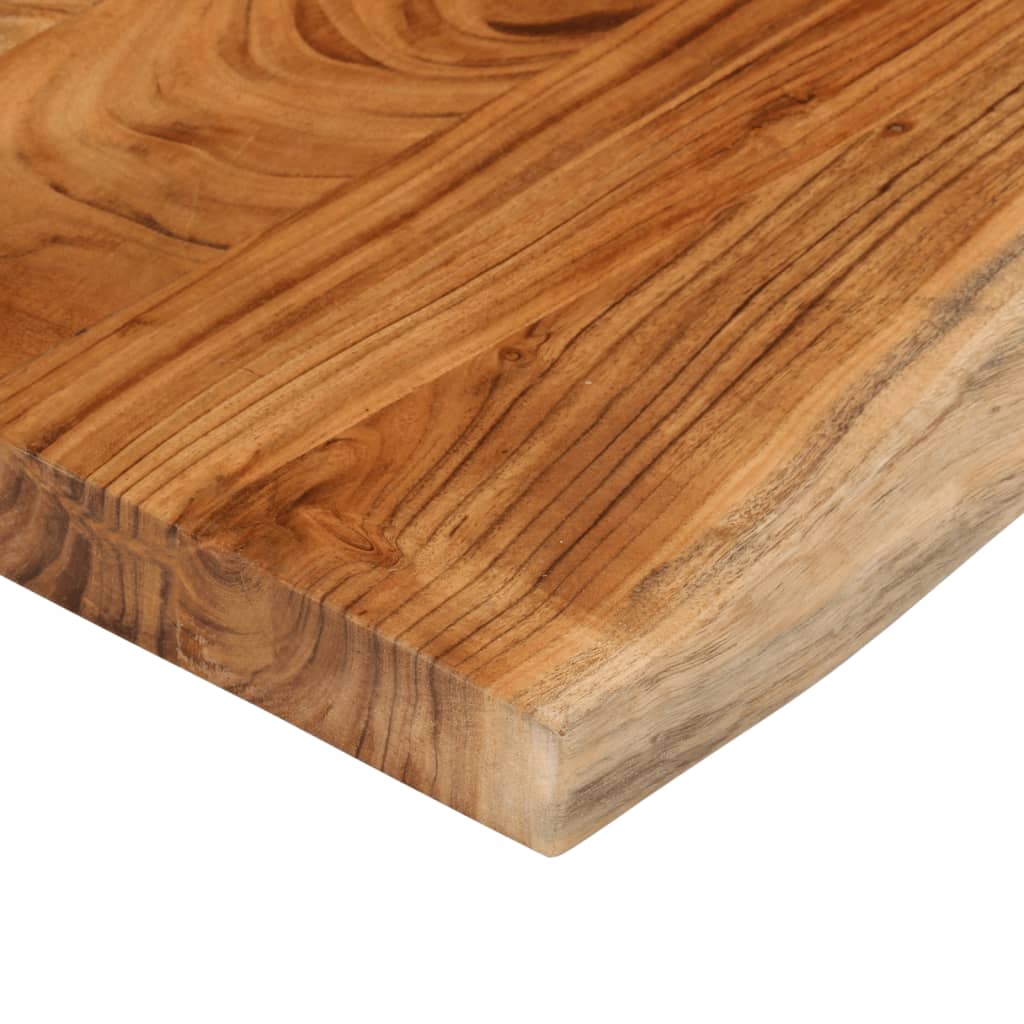 Dessus de table 110x40x3,8 cm rectangulaire bois massif acacia - XIOS