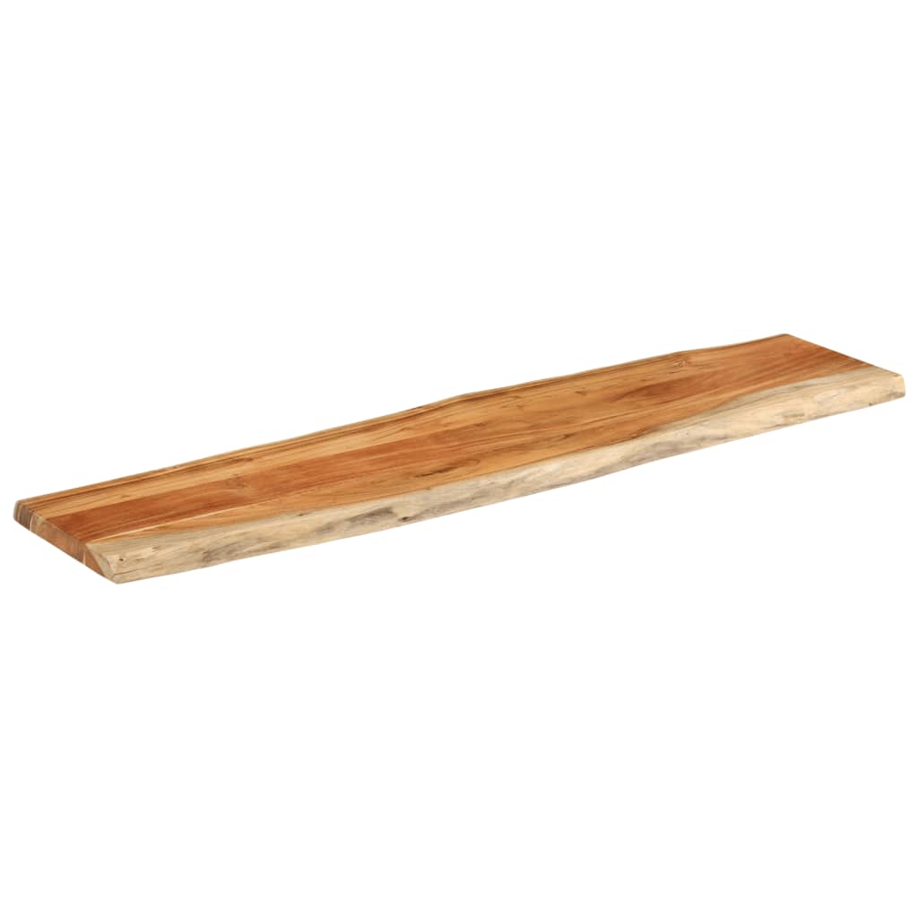 Dessus de table 180x40x3,8 cm rectangulaire bois massif acacia - XIOS