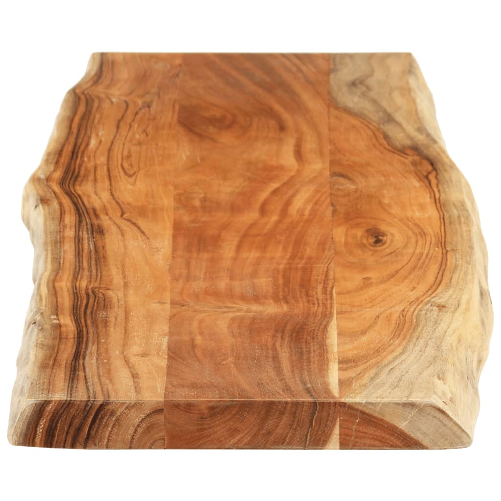 Dessus de table 180x40x3,8 cm rectangulaire bois massif acacia - XIOS