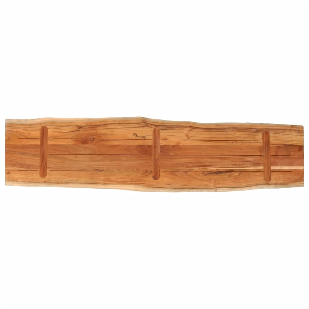 Dessus de table 180x40x3,8 cm rectangulaire bois massif acacia - XIOS