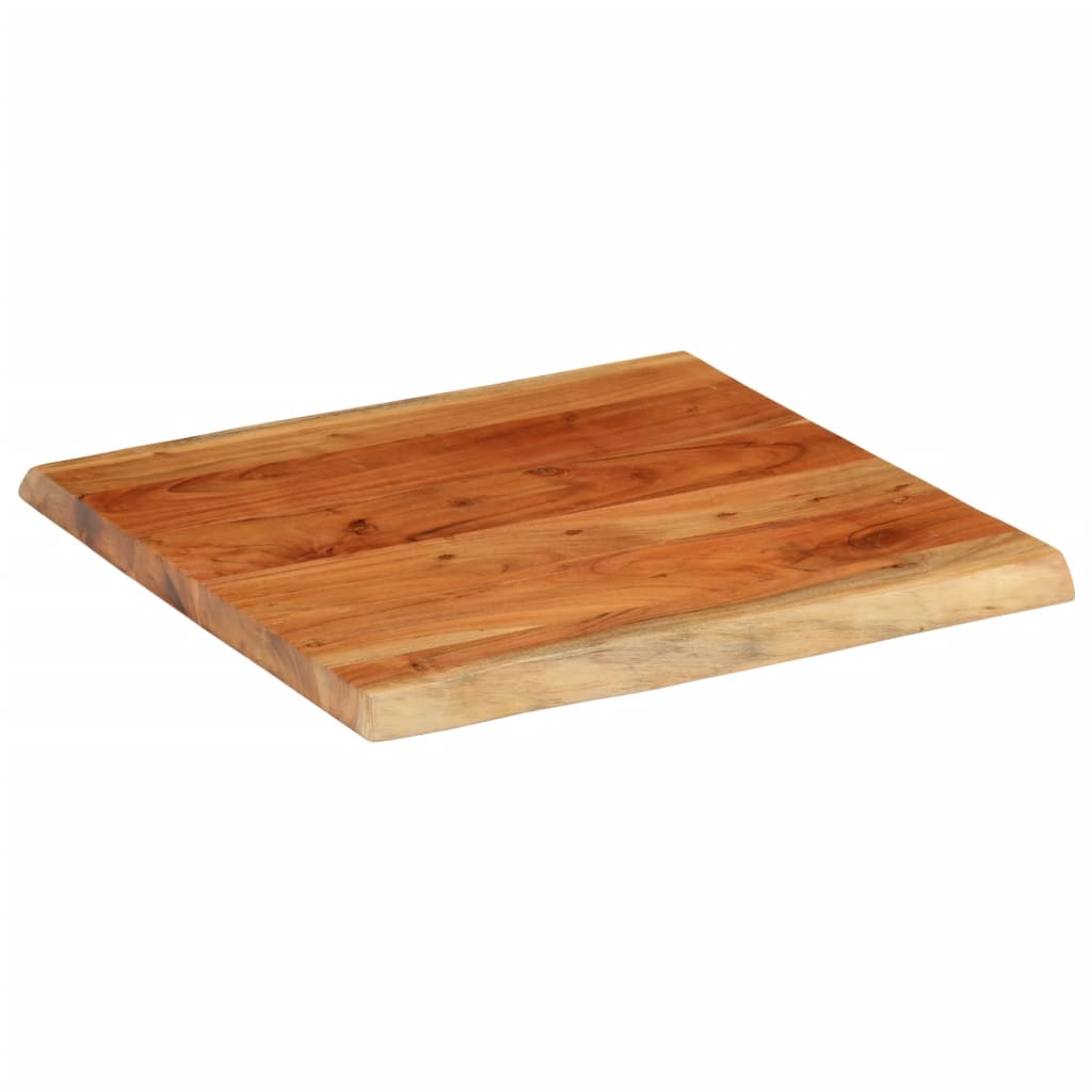 Dessus de table 60x60x3,8 cm carré bois massif d'acacia - XIOS