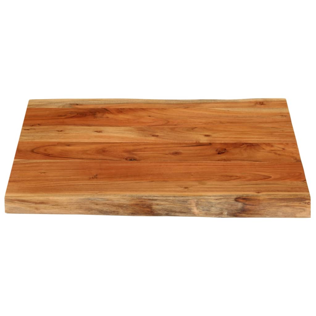 Dessus de table 60x60x3,8 cm carré bois massif d'acacia - XIOS