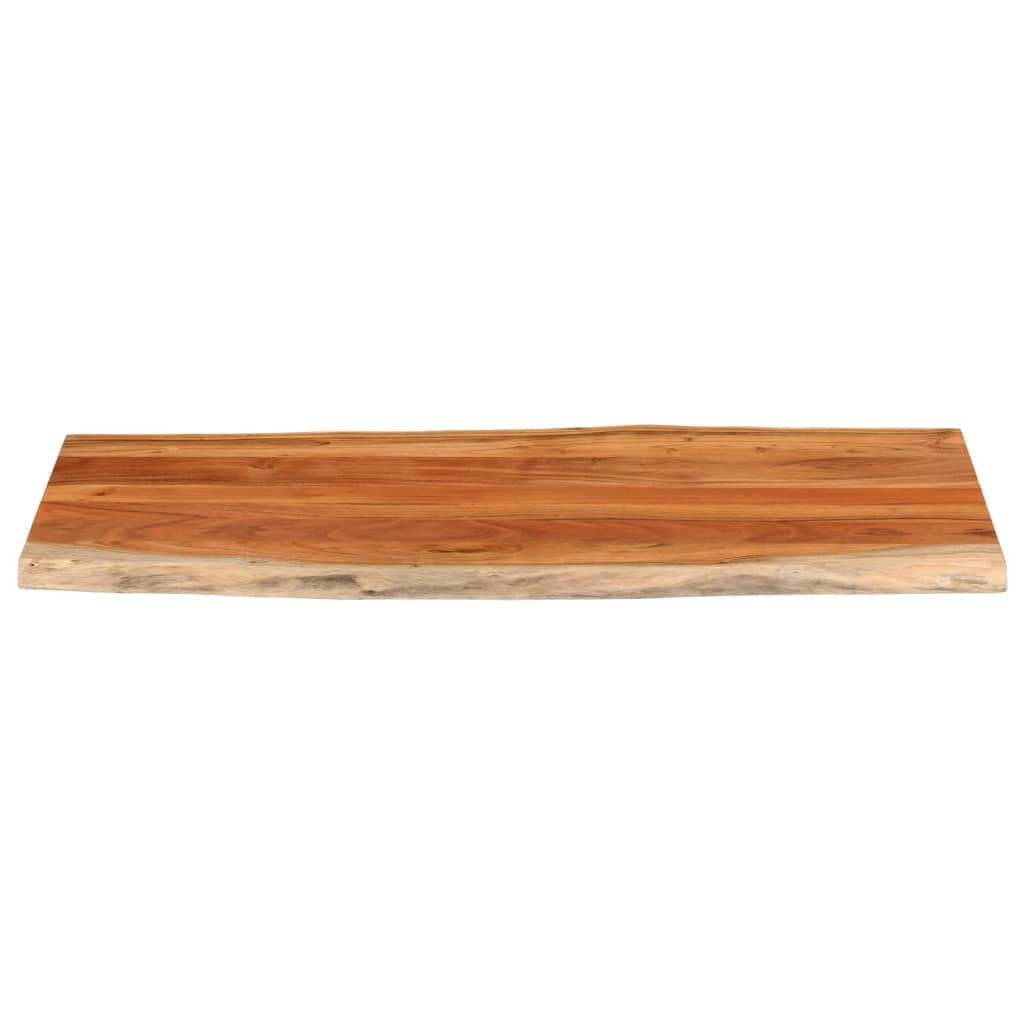 Dessus de table 140x60x3,8cm rectangulaire bois massif d'acacia - XIOS