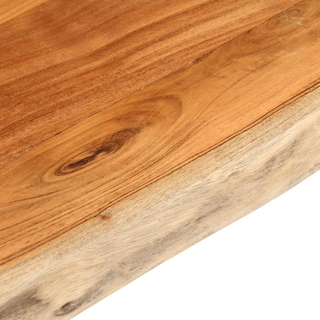 Dessus de table 110x80x3,8 cm rectangulaire bois massif acacia - XIOS