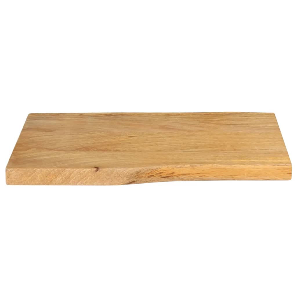 Dessus de table 60x40x2,5 cm bord vivant bois massif manguier - XIOS