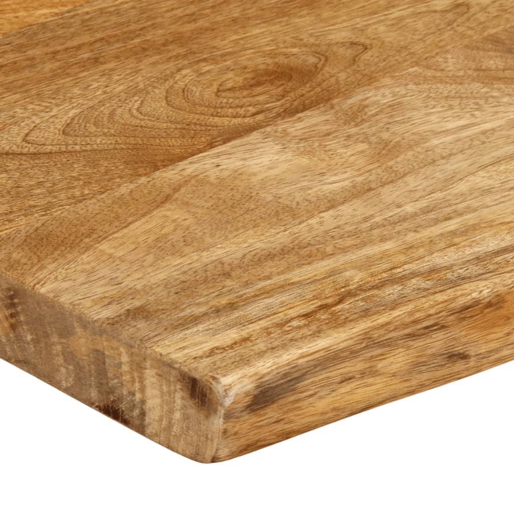 Dessus de table 70x40x2,5 cm bord vivant bois massif manguier - XIOS