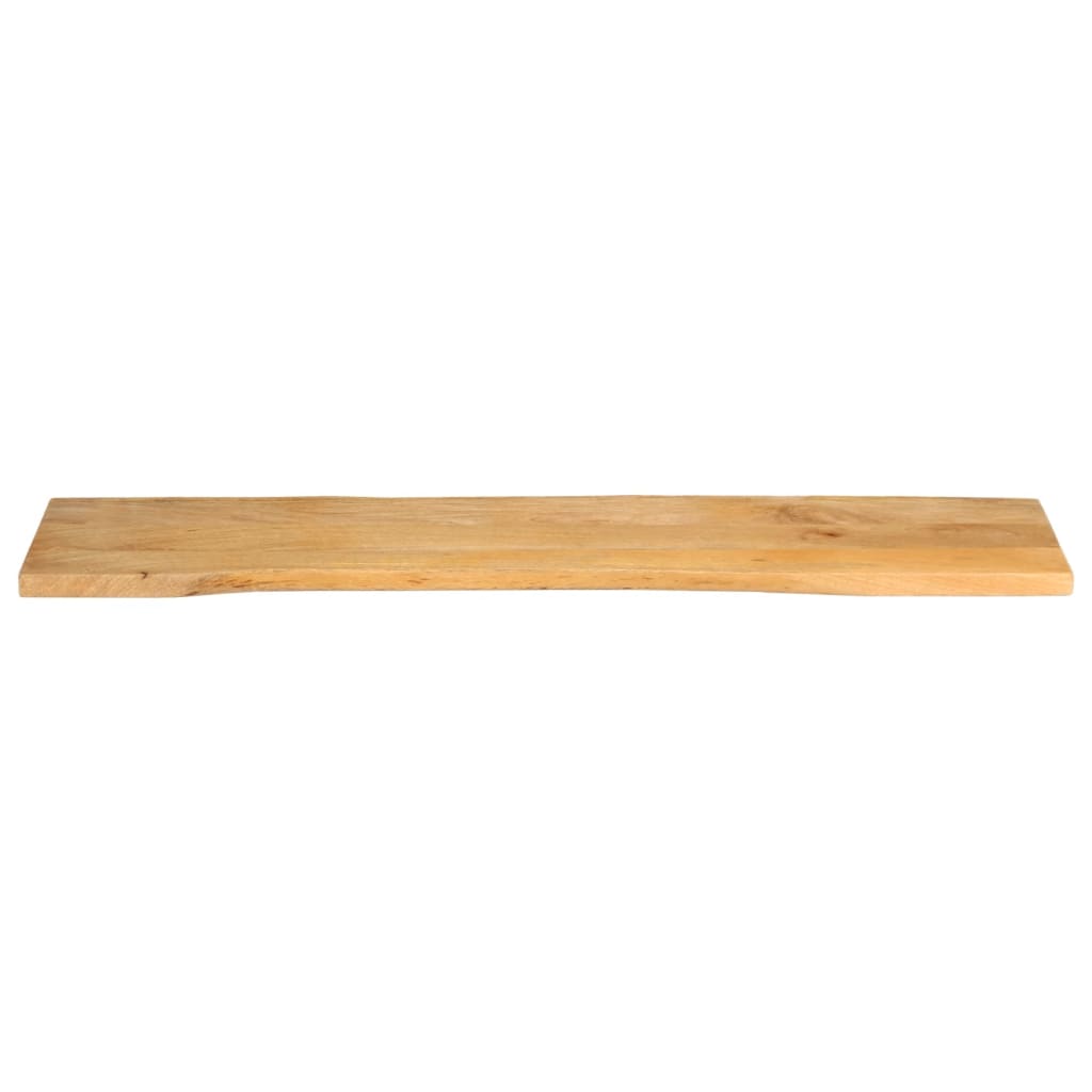 Dessus de table 160x40x3,8 cm bord vivant bois massif manguier - XIOS