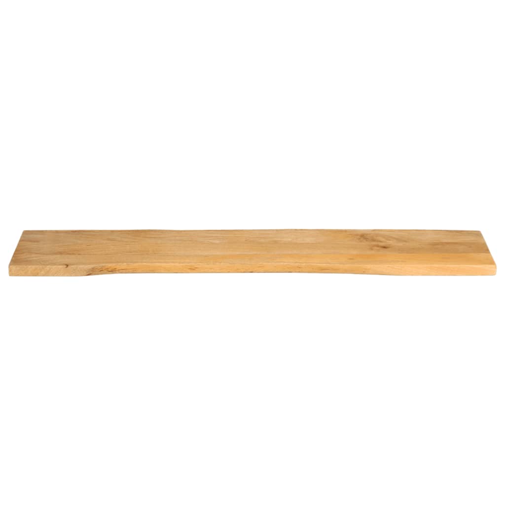 Dessus de table 180x40x3,8 cm bord vivant bois massif manguier - XIOS