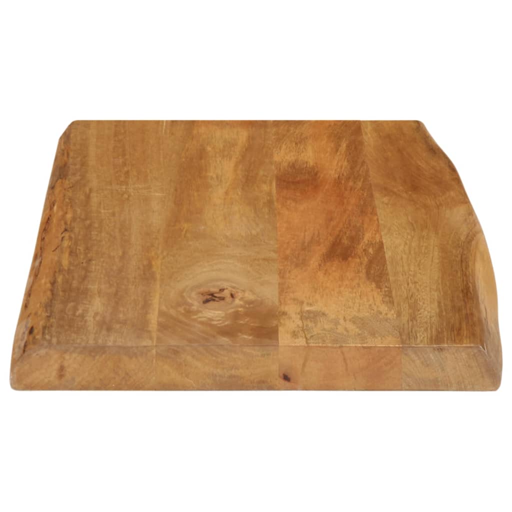 Dessus de table 70x40x2,5 cm bord vivant bois massif manguier - XIOS