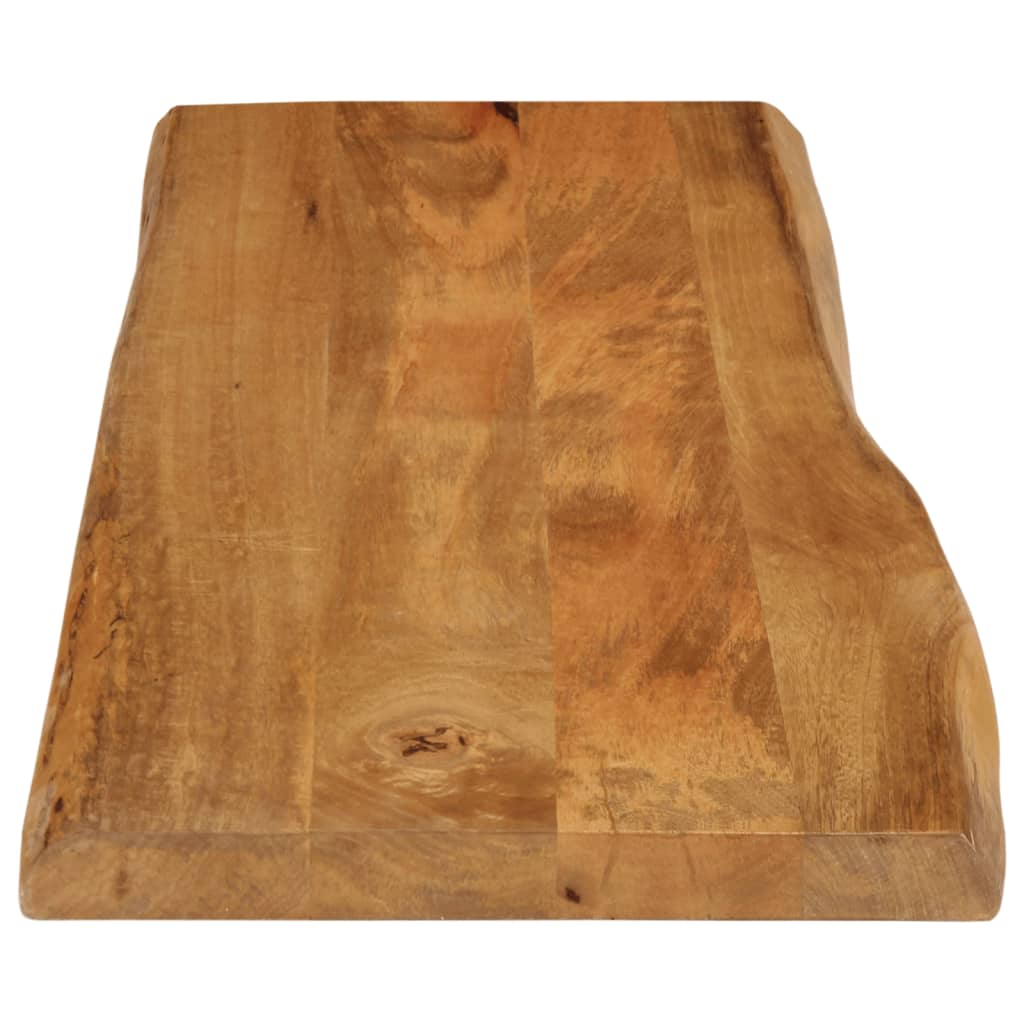 Dessus de table 110x40x2,5 cm bord vivant bois massif manguier - XIOS