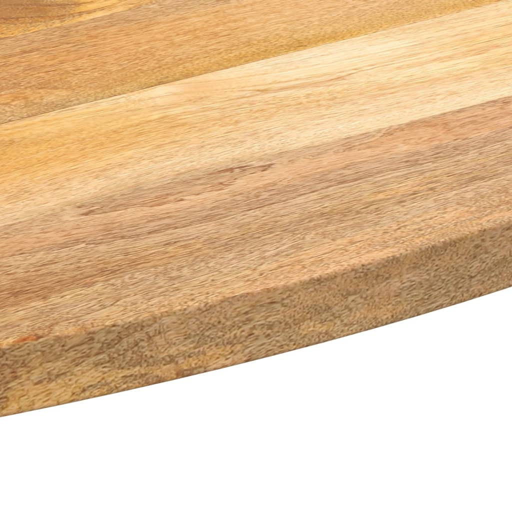 Dessus de table 140x50x3,8 cm ovale bois massif de manguier - XIOS