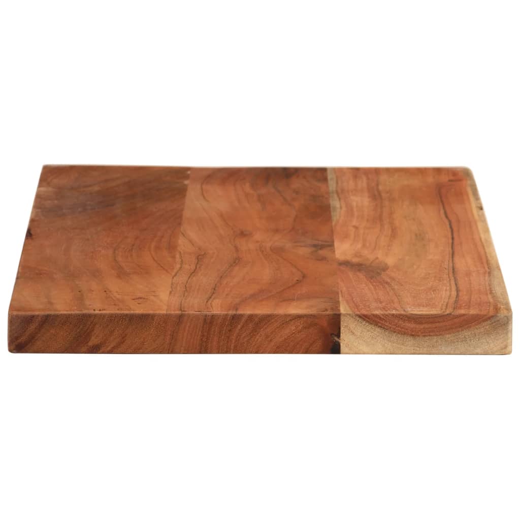 Dessus de table 40x20x2,5 cm rectangulaire bois massif d'acacia - XIOS