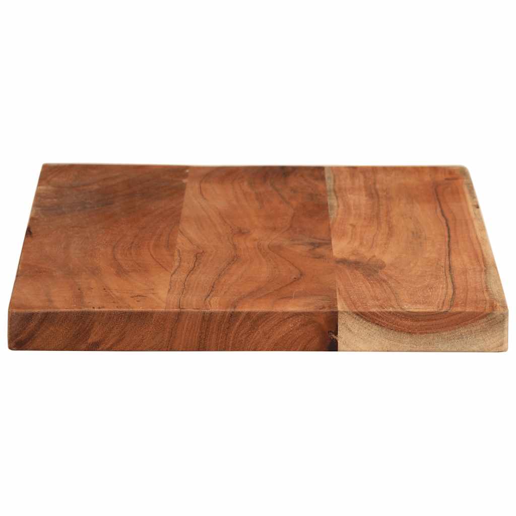 Dessus de table 40x30x2,5 cm rectangulaire bois massif d'acacia - XIOS