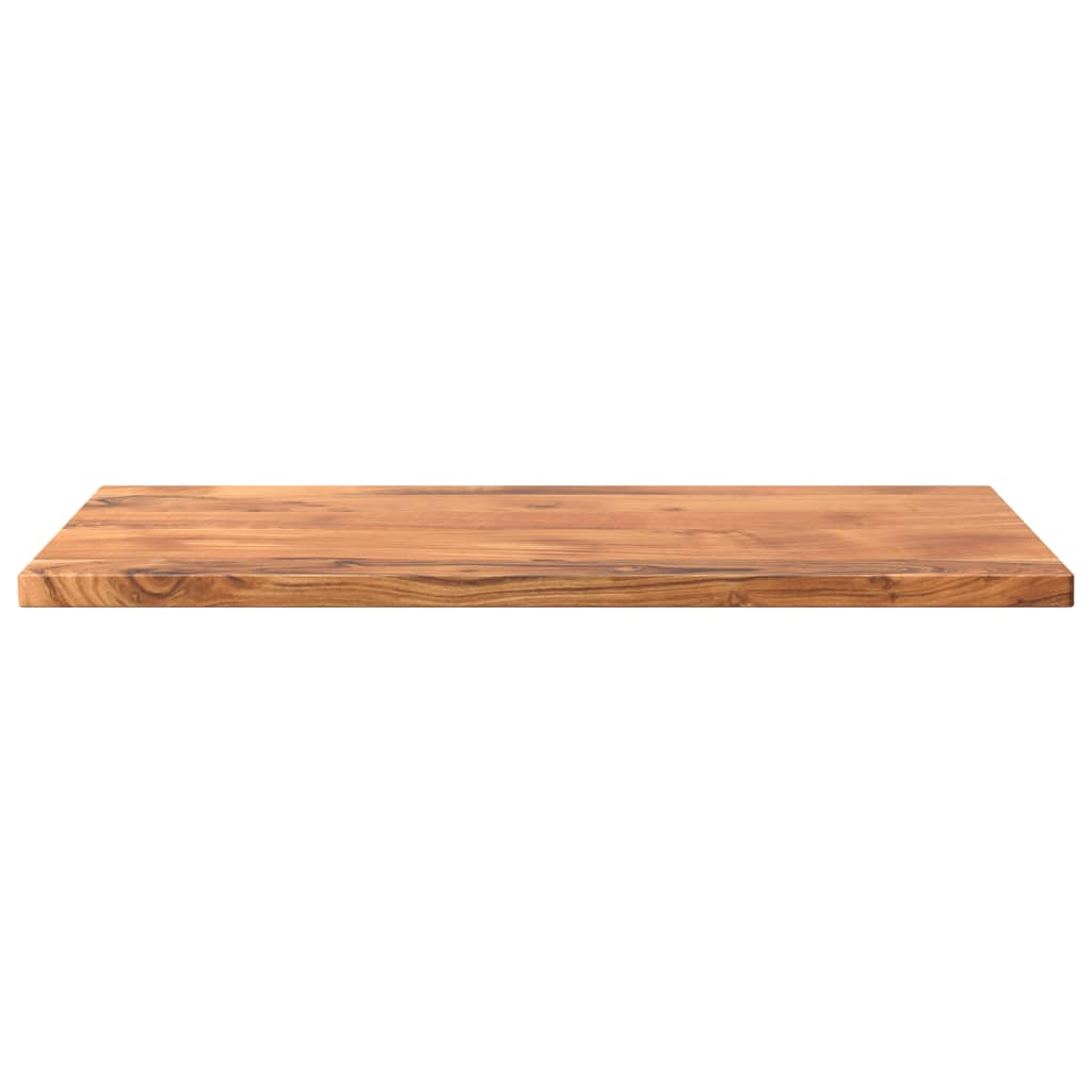 Dessus de table 80x50x2,5 cm rectangulaire bois massif d'acacia