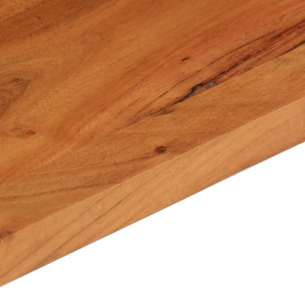 Dessus de table 80x50x2,5 cm rectangulaire bois massif d'acacia