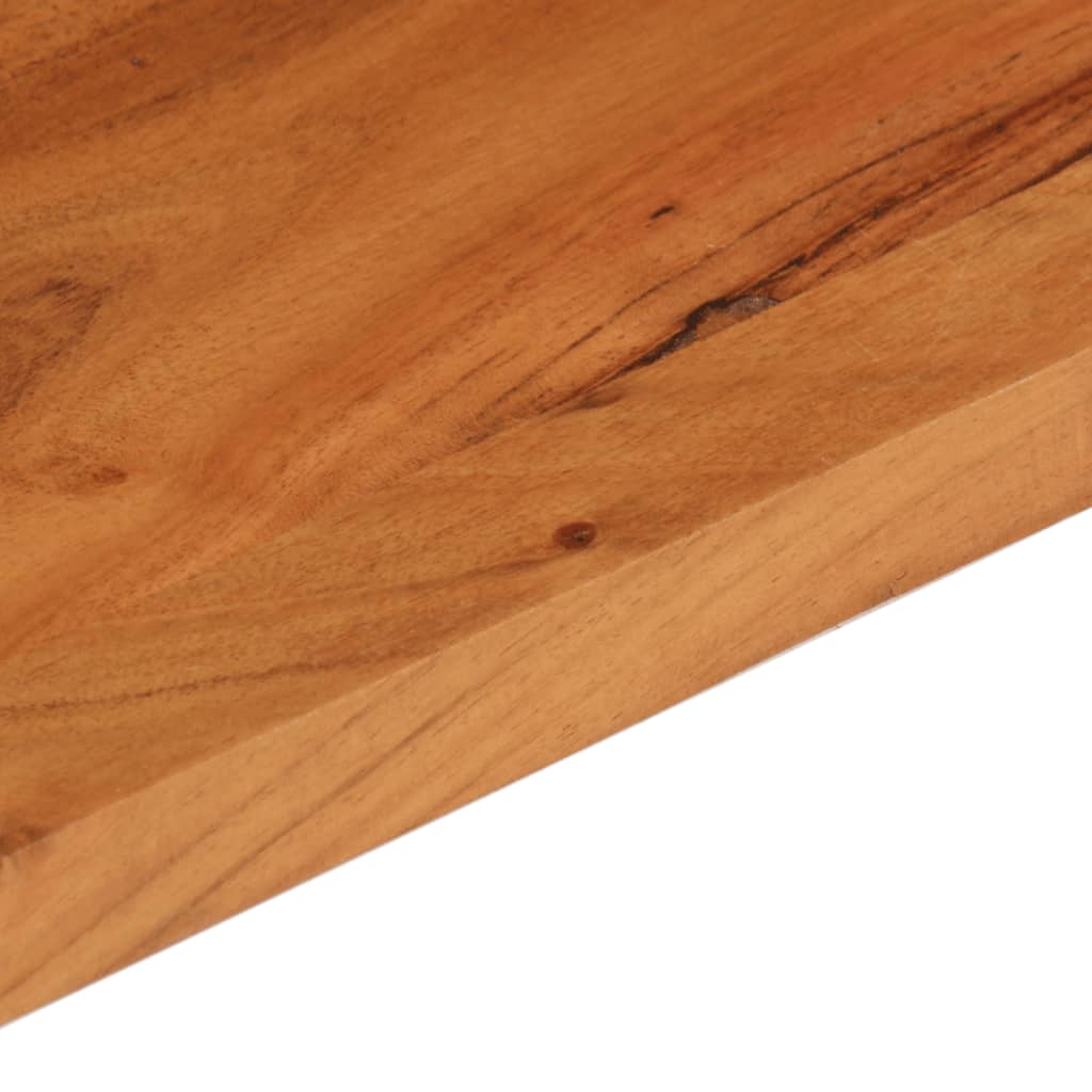 Dessus de table 70x60x2,5 cm rectangulaire bois massif d'acacia - XIOS