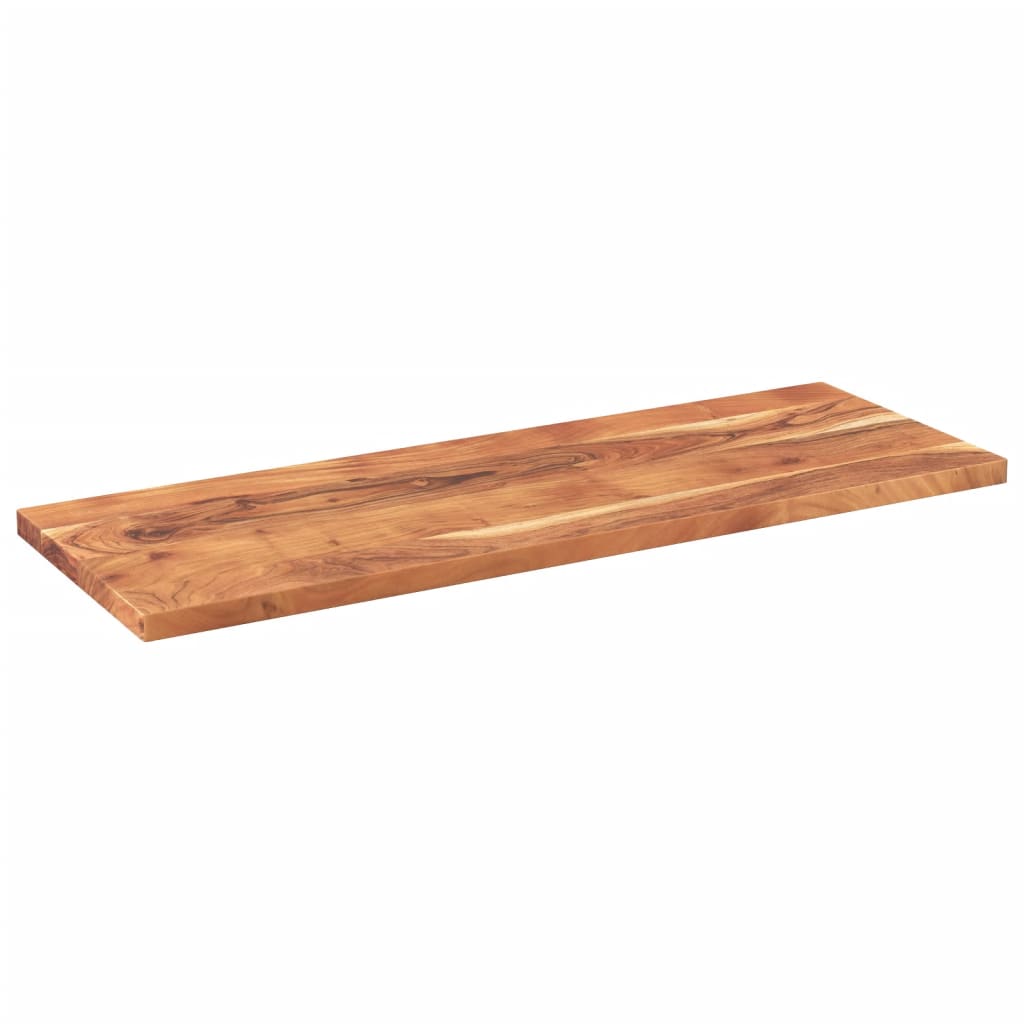 Dessus de table 140x60x2,5cm rectangulaire bois massif d'acacia - XIOS