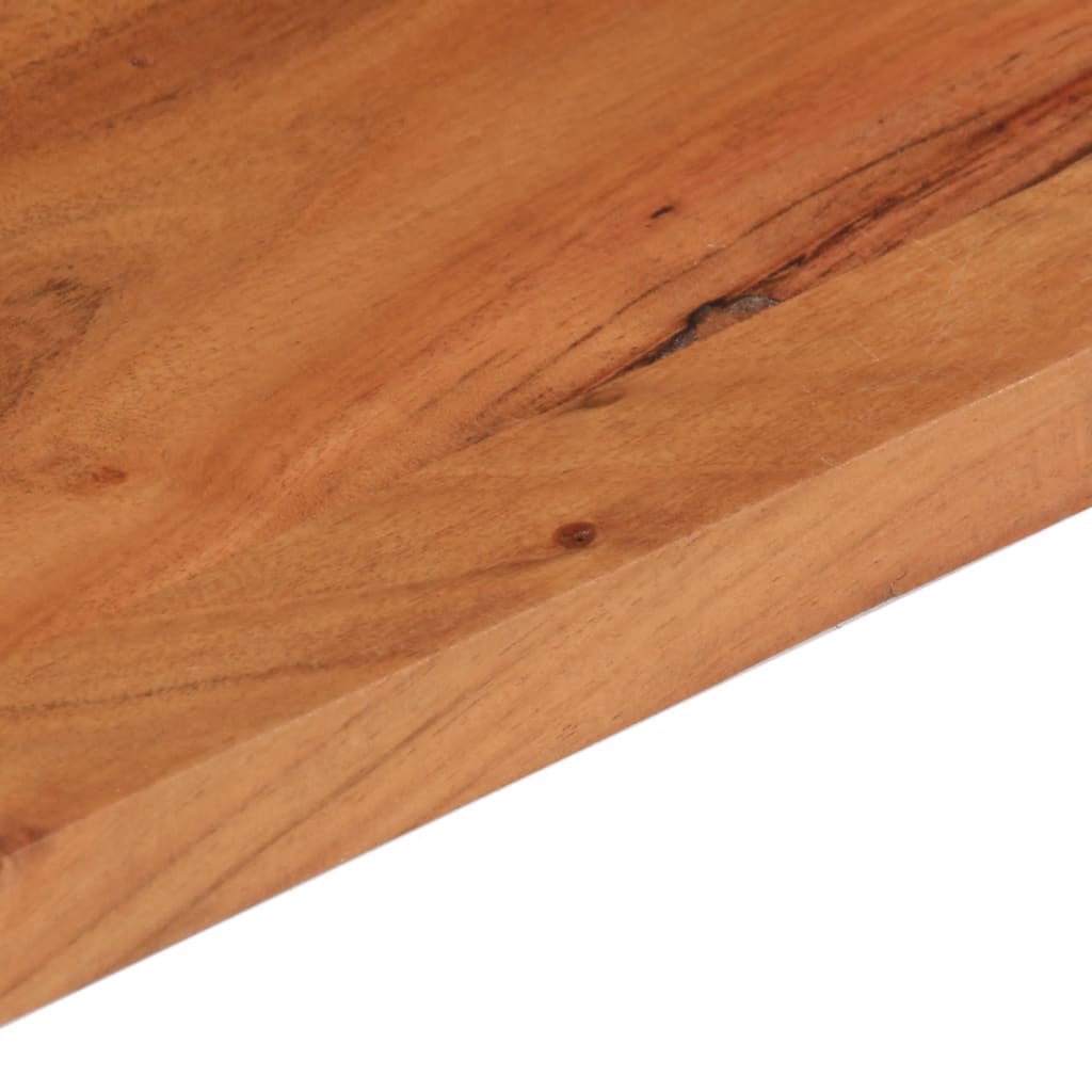 Dessus de table 140x60x2,5cm rectangulaire bois massif d'acacia - XIOS