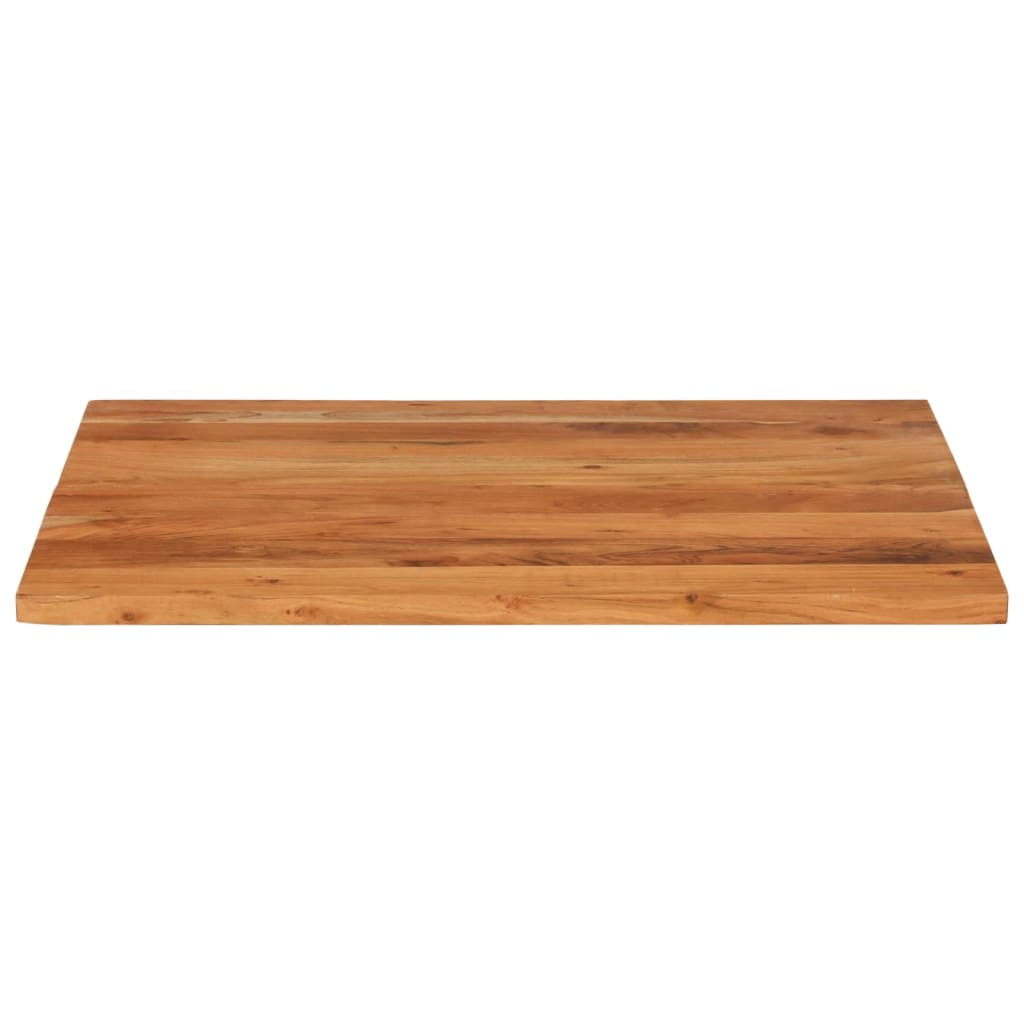 Dessus de table 90x90x2,5 cm carré bois massif d'acacia - XIOS