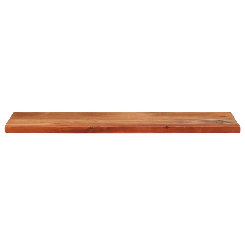 Dessus de table 80x20x3,8 cm rectangulaire bois massif d'acacia - XIOS