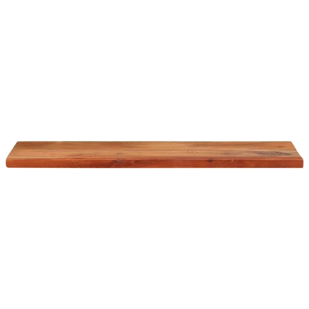 Dessus de table 90x30x3,8 cm rectangulaire bois massif d'acacia - XIOS