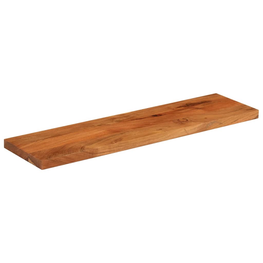 Dessus de table 120x30x3,8cm rectangulaire bois massif d'acacia - XIOS