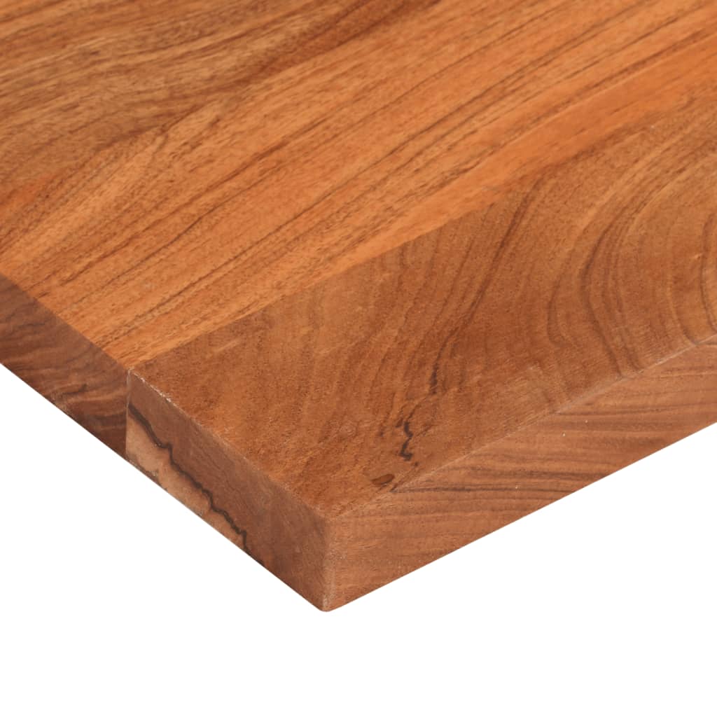Dessus de table 120x30x3,8cm rectangulaire bois massif d'acacia - XIOS