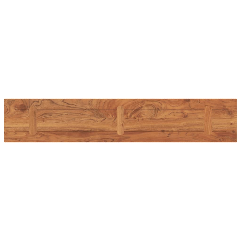 Dessus de table 140x30x3,8cm rectangulaire bois massif d'acacia - XIOS