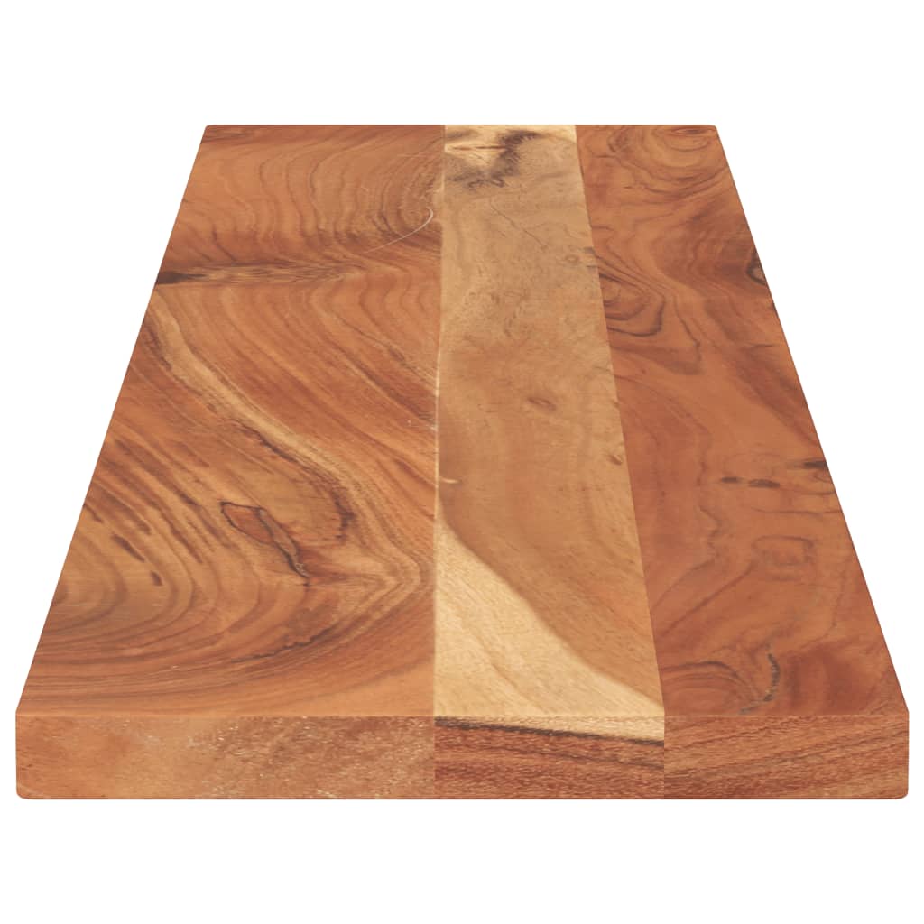 Dessus de table 180x40x3,8cm rectangulaire bois massif d'acacia - XIOS