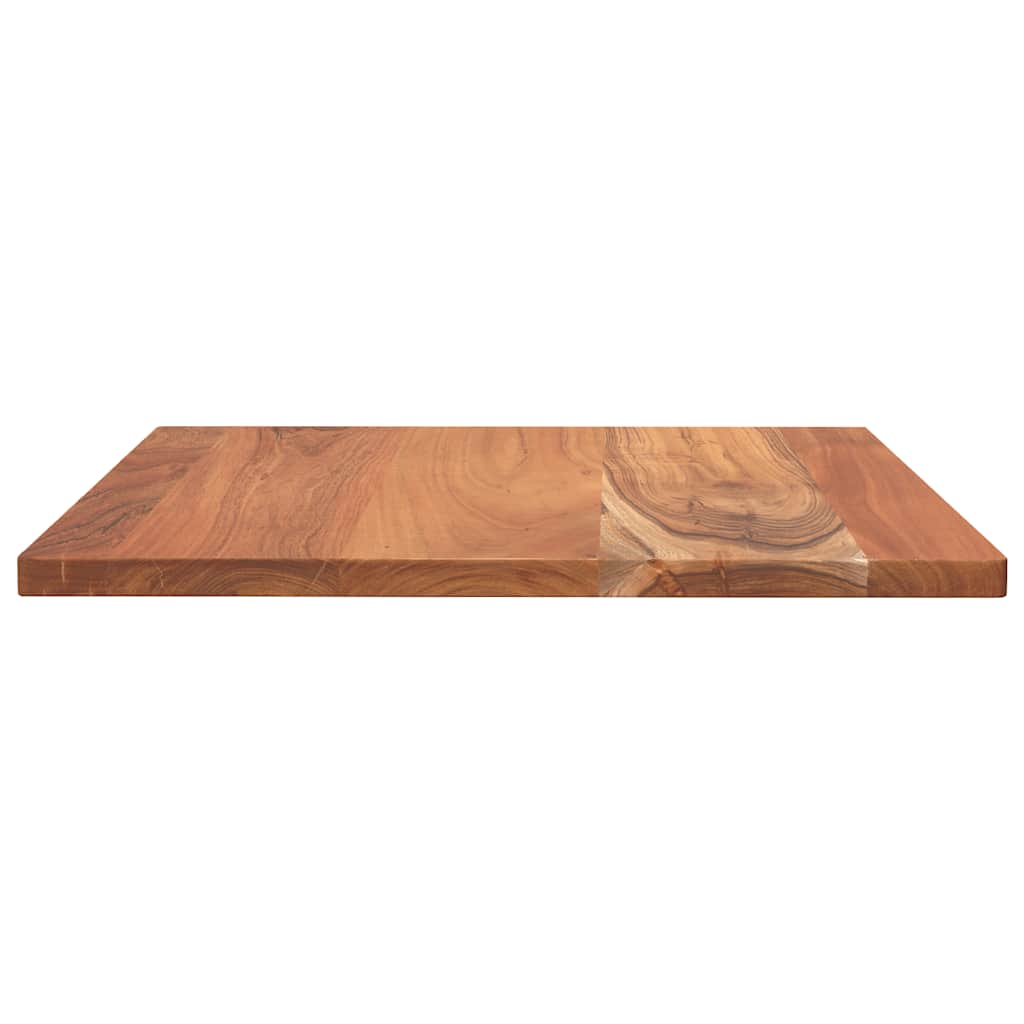 Dessus de table 50x50x3,8 cm carré bois massif d'acacia - XIOS